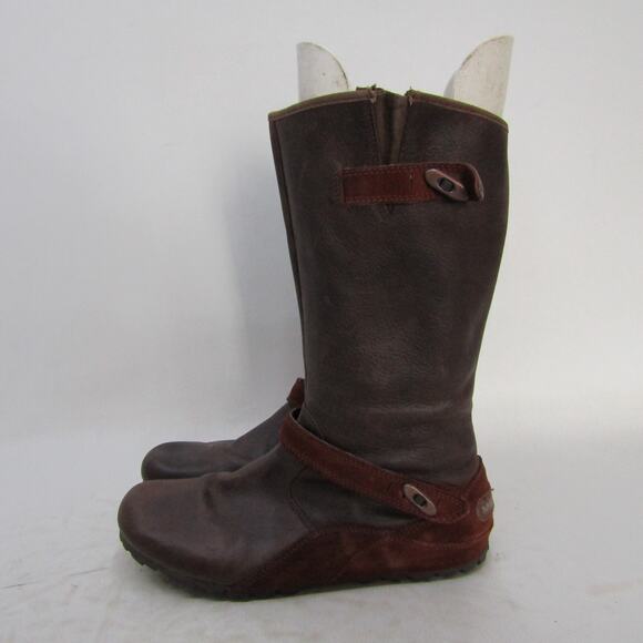 Merrell Womens 8 Brown Leather Select Dry 12" Shaft Boots - Picture 1 of 11